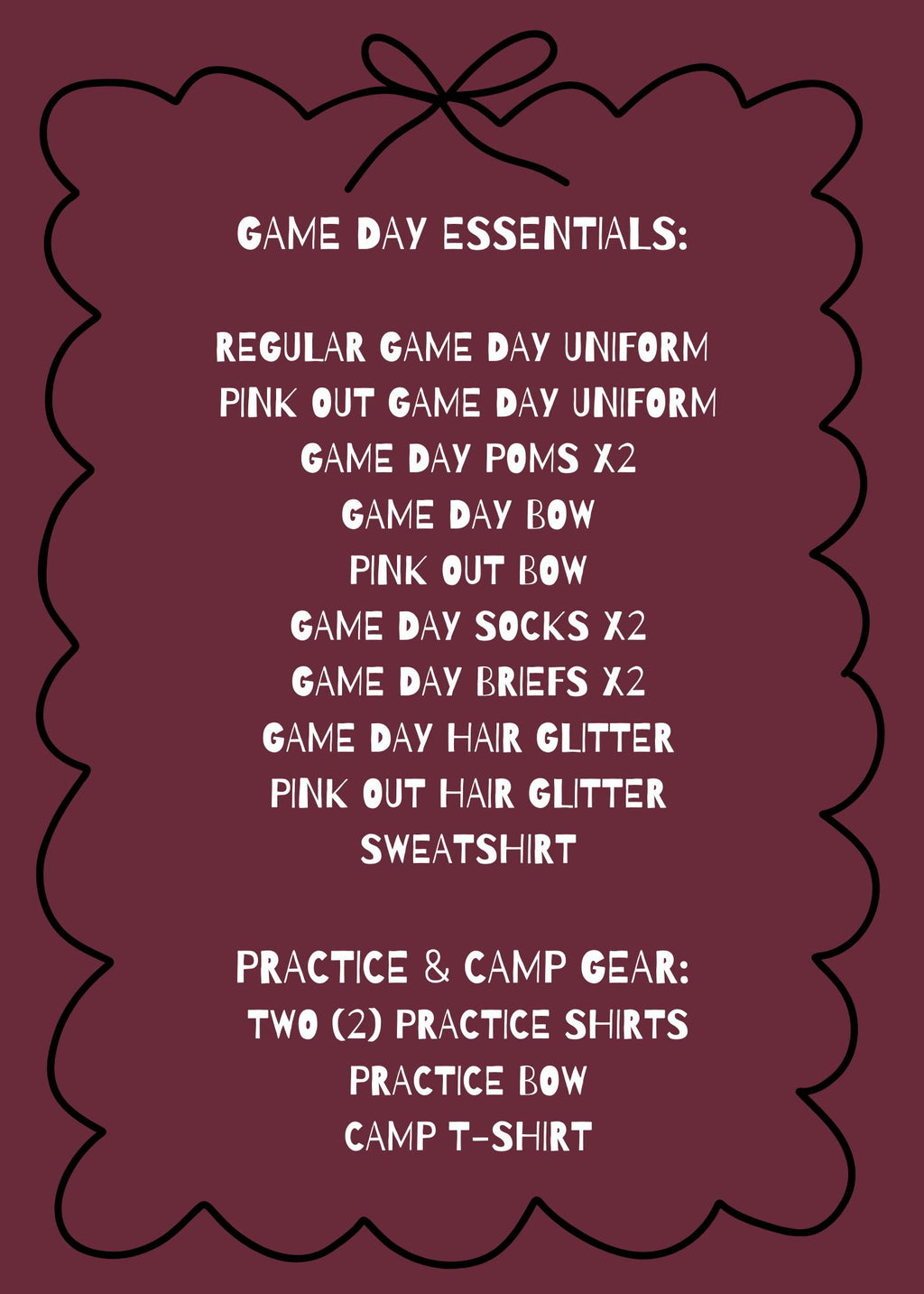 3/4 Cheer Registration (3rd & 4th grade students)